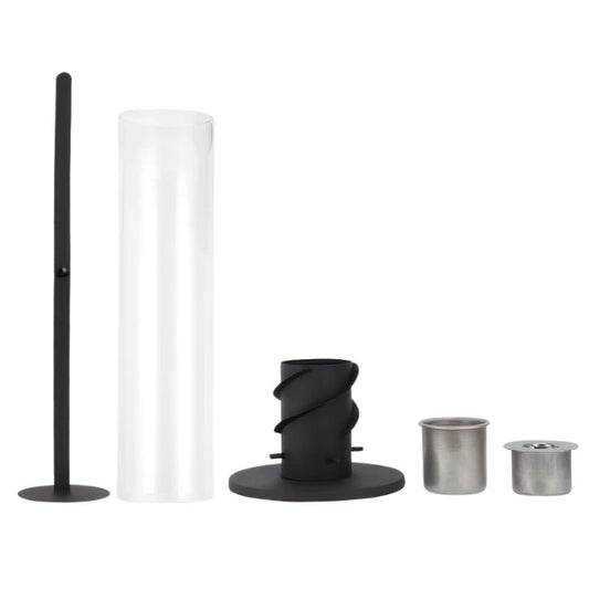 SPIN Fireplace – A modern bioethanol table fire, perfect for creating an elegant and eco-conscious atmosphere in both indoor and outdoor spaces.